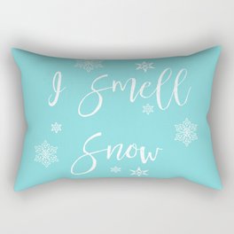 I Smell Snow Rectangular Pillow