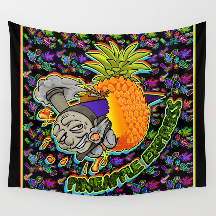 Pineapple Express Wall Tapestry