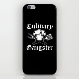 Culinary Gangster iPhone Skin