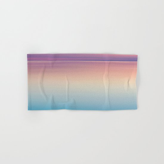 Color Layers Sunrise Sea Hand & Bath Towel