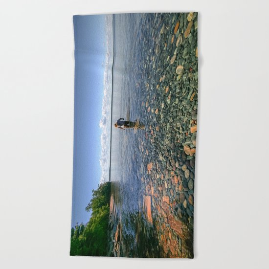 Lake Superior Beach Towel