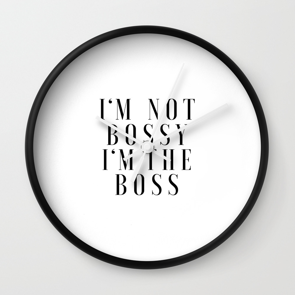 Girl Boss Office Decor Office Wall Art Gift For Her Typography