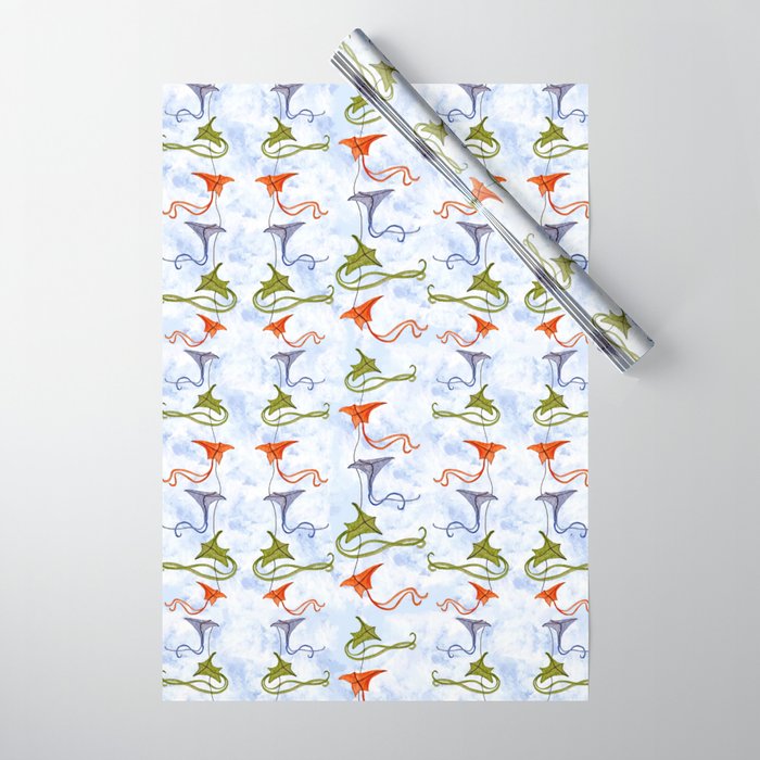 Dreamy Kites Wrapping Paper