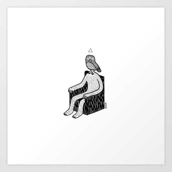 The Hypnowl Consultant Art Print