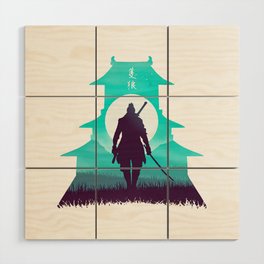 Ninja Wood Wall Art