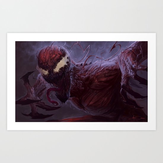 Carnage Art Print