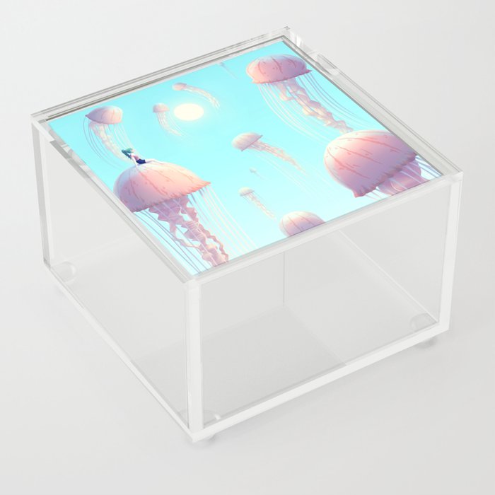 Jellyfish Dreams Acrylic Box
