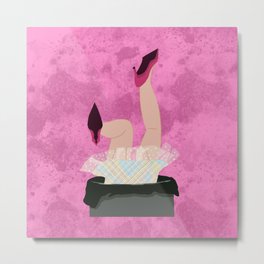 Trash Can Cady Metal Print | Meangirls, Painting, Fetch, Cady, Trashcan, Trashcancady, Meangirlscady 