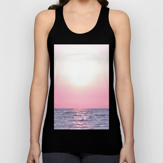 Calming Sea view Unisex Tank Top