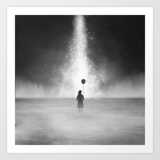 Weightless Art Print