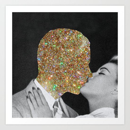 Gold Digging Art Print