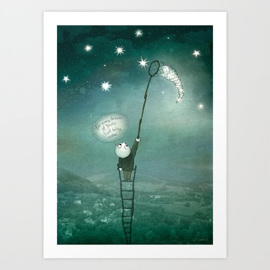 I will bring a star Art Print