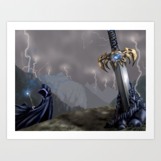 Rising Prophecy Art Print