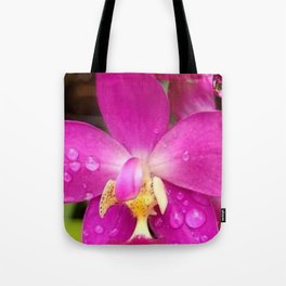 Tropical Orchid After The Rain Tote Bag