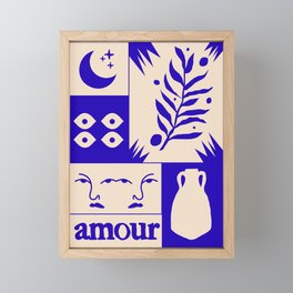 Amour Framed Mini Art Print