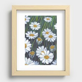 Daisies Recessed Framed Print
