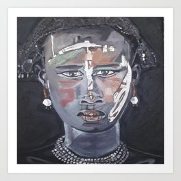 African Prince Art Print