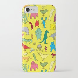 alphabet animals iPhone Case