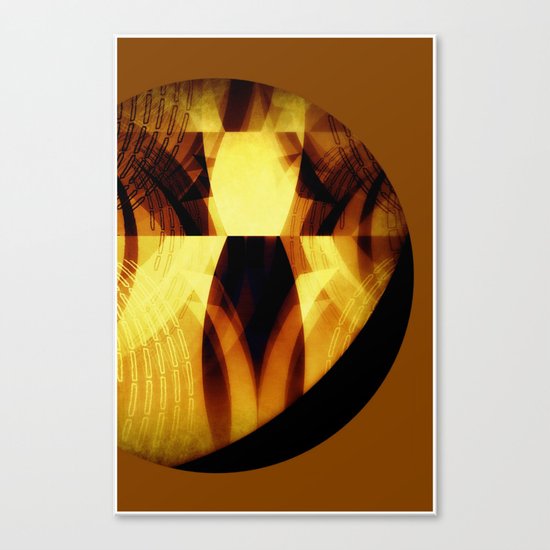The moon is almost full tonight #II Canvas Print