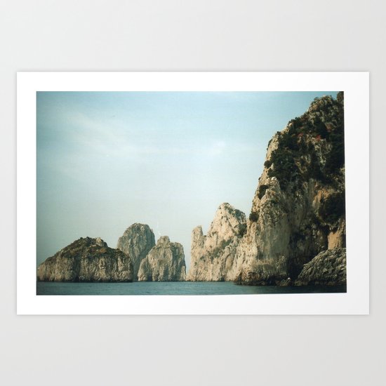Capri 3 Art Print