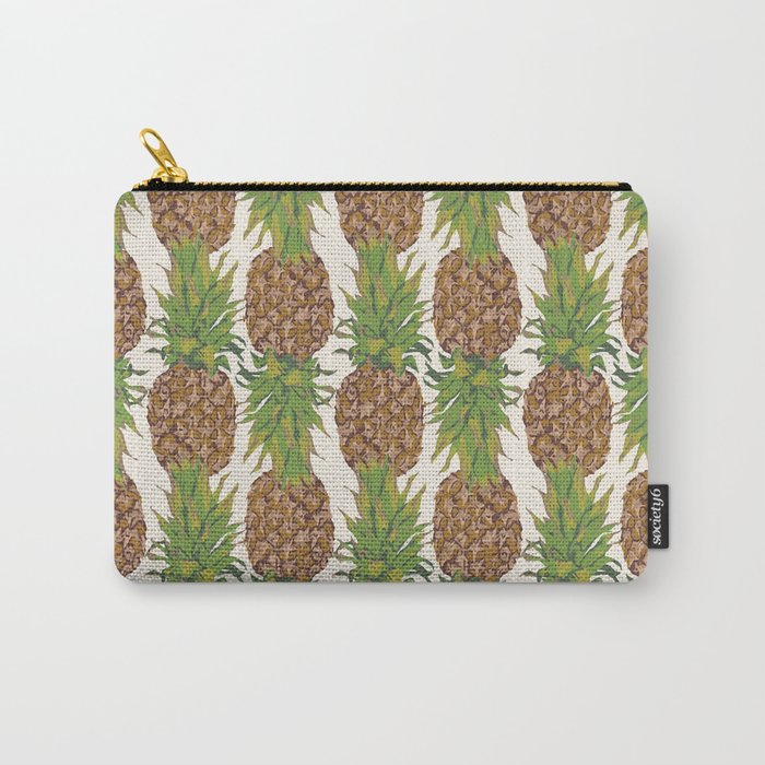 PINA COLADA: pineapple Carry-All Pouch