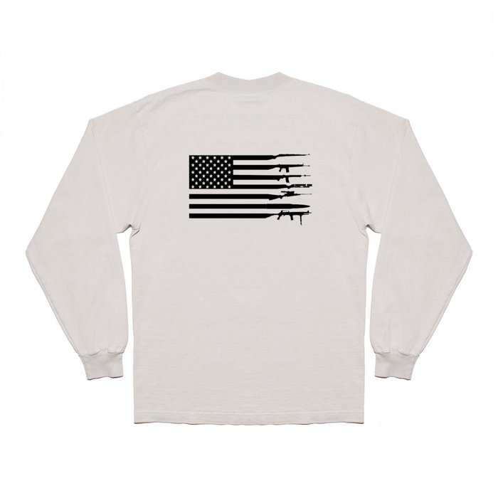 American flag gun shirt hotsell