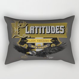 Platitudes Look Awesome With Eagles! Rectangular Pillow