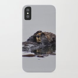 Shy Sea Otter iPhone Case