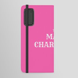 The Main Character Barbie Pink Android Wallet Case