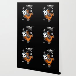 Funny Panda Wallpaper For Any Decor Style Society6