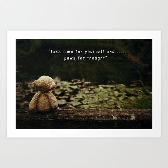 Paws for Thought Art Print