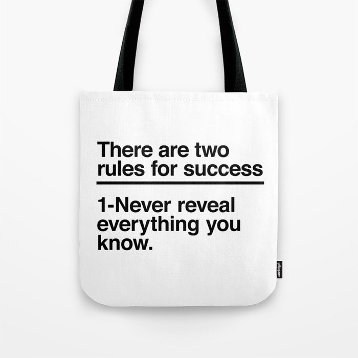 Tote bag design rules clearance