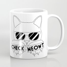 Check Meowt Coffee Mug