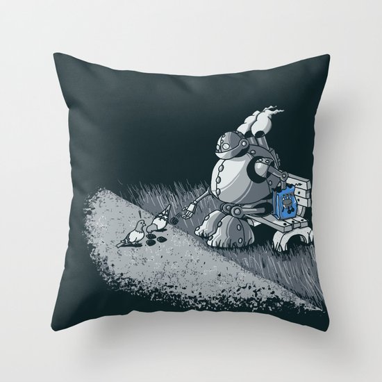 Here Ya Go Little Fella! Throw Pillow