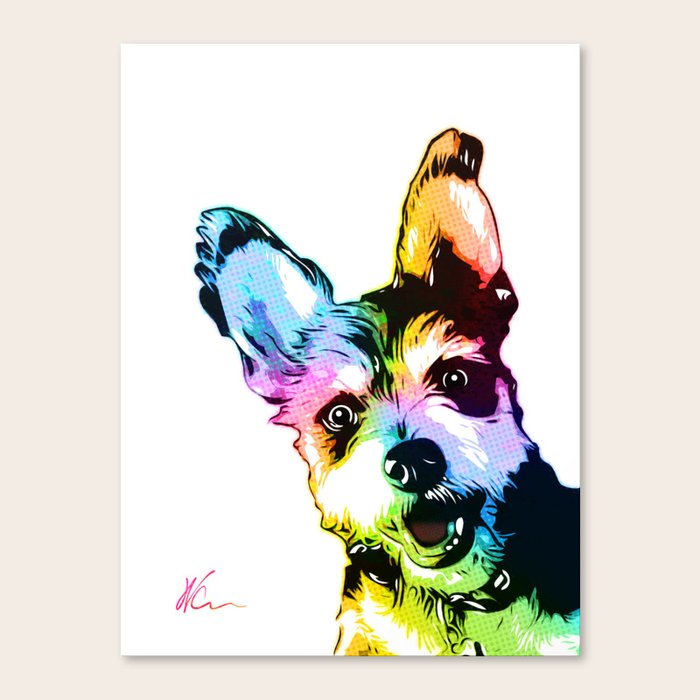 Dog Pop Art Prints