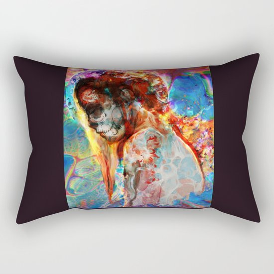thinking Rectangular Pillow