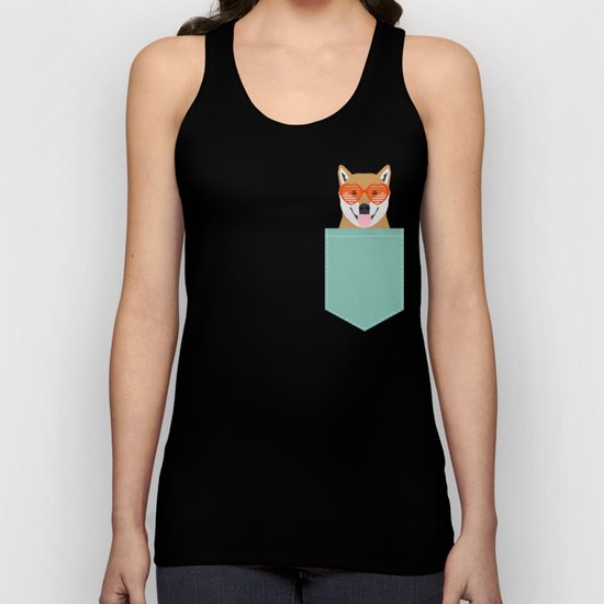 Shiba Inu Love - Gifts for pet owners dog person gifts shiba inu gifts customizable dog gifts cute Unisex Tank Top
