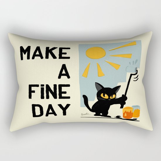 Fine day Rectangular Pillow