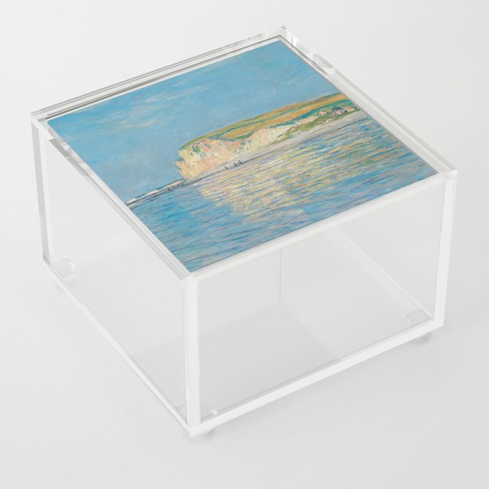 Low Tide, Pourville, Dieppe, Monet Acrylic Box