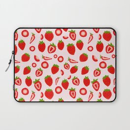 Strawberry milk kawaii Laptop Sleeve