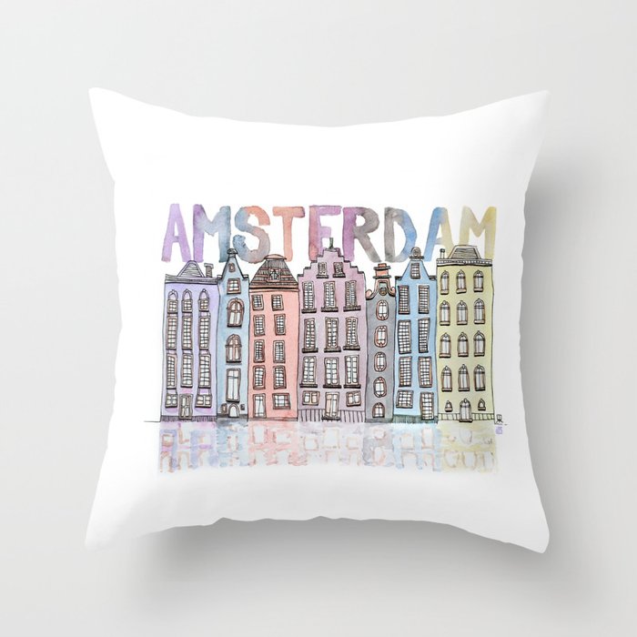 AMSTERDAM Throw Pillow