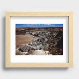 Painted Desert Arizona 2008 #6 Recessed Framed Print