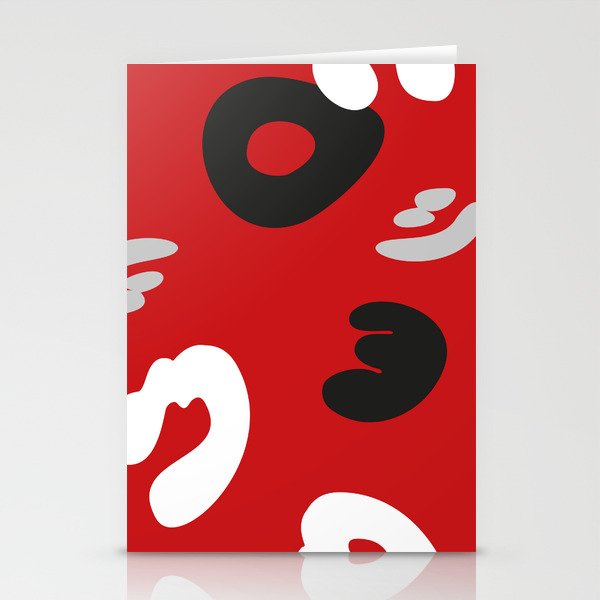 Power Camo - Red (2015) Stationery Cards