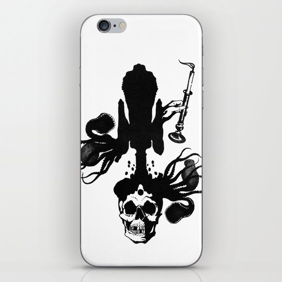 Flesh, Bone, Blood, Love iPhone & iPod Skin