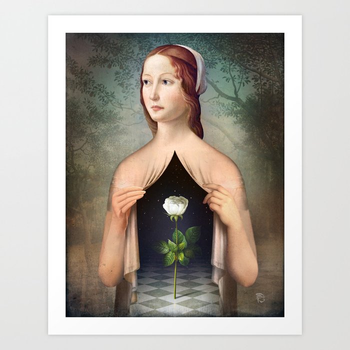 Discover the motif THE ROSE by Christian Schloe as a print at TOPPOSTER