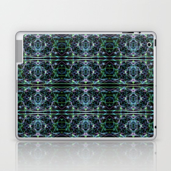 Liquid Light Series 9 ~ Colorful Abstract Fractal Pattern Laptop & iPad Skin