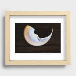 Moon Beach Recessed Framed Print