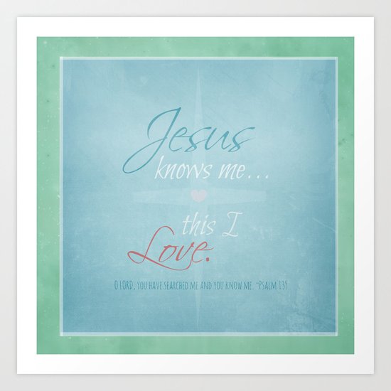 This I Love Art Print
