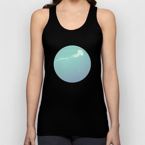 Pulsating Cnidaria. Unisex Tank Top