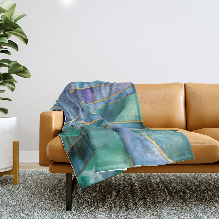 The Magnetic Tide Throw Blanket